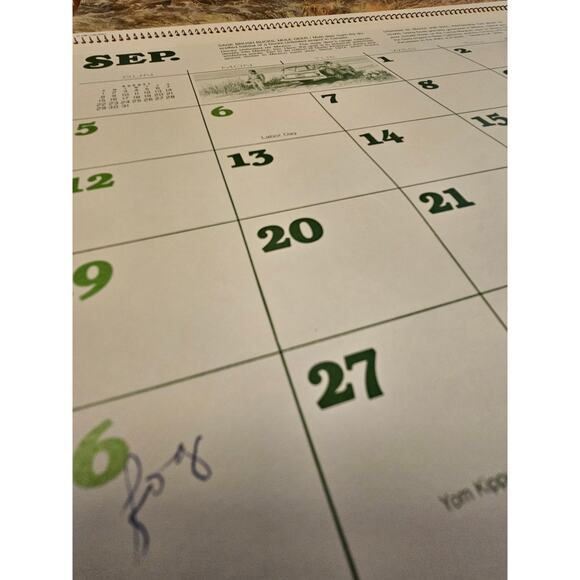 1982 Vintage Remington Dupont Calendar Wildlife and Hunting Memorabilia - Picture 7 of 9